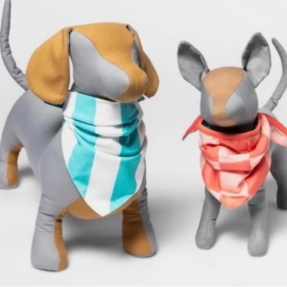 COOLING Pet Bandana Set of 2 Boots & Barkley